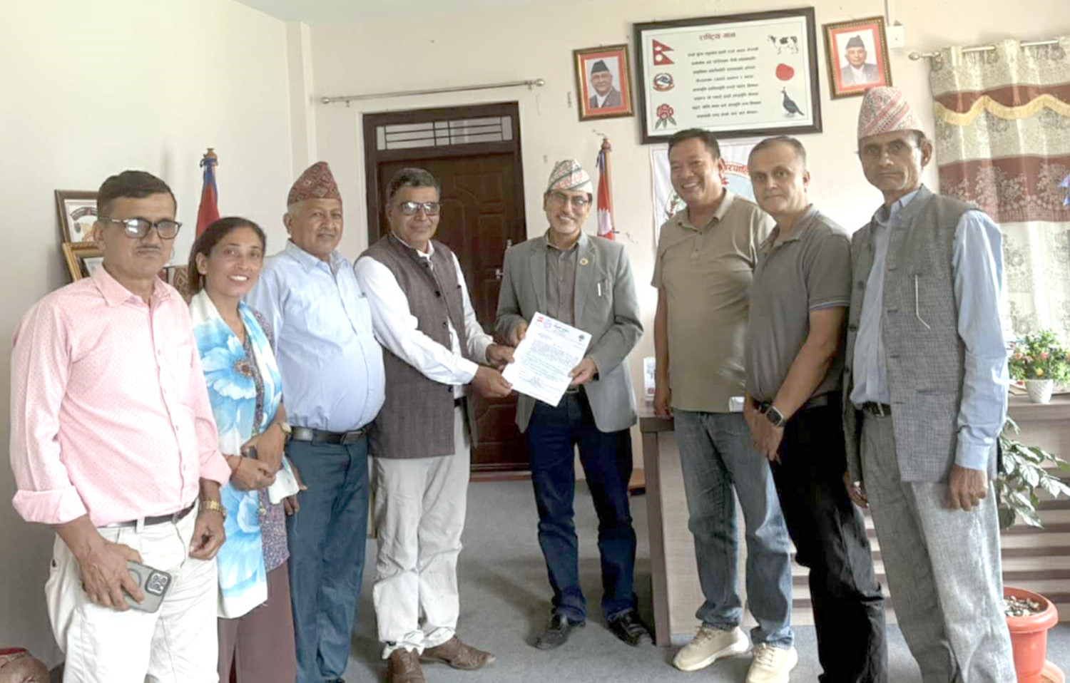 मुसिकोट नगरपालिकाको गलत गतिविधिप्रति काँग्रेसको ध्यानाकर्षण