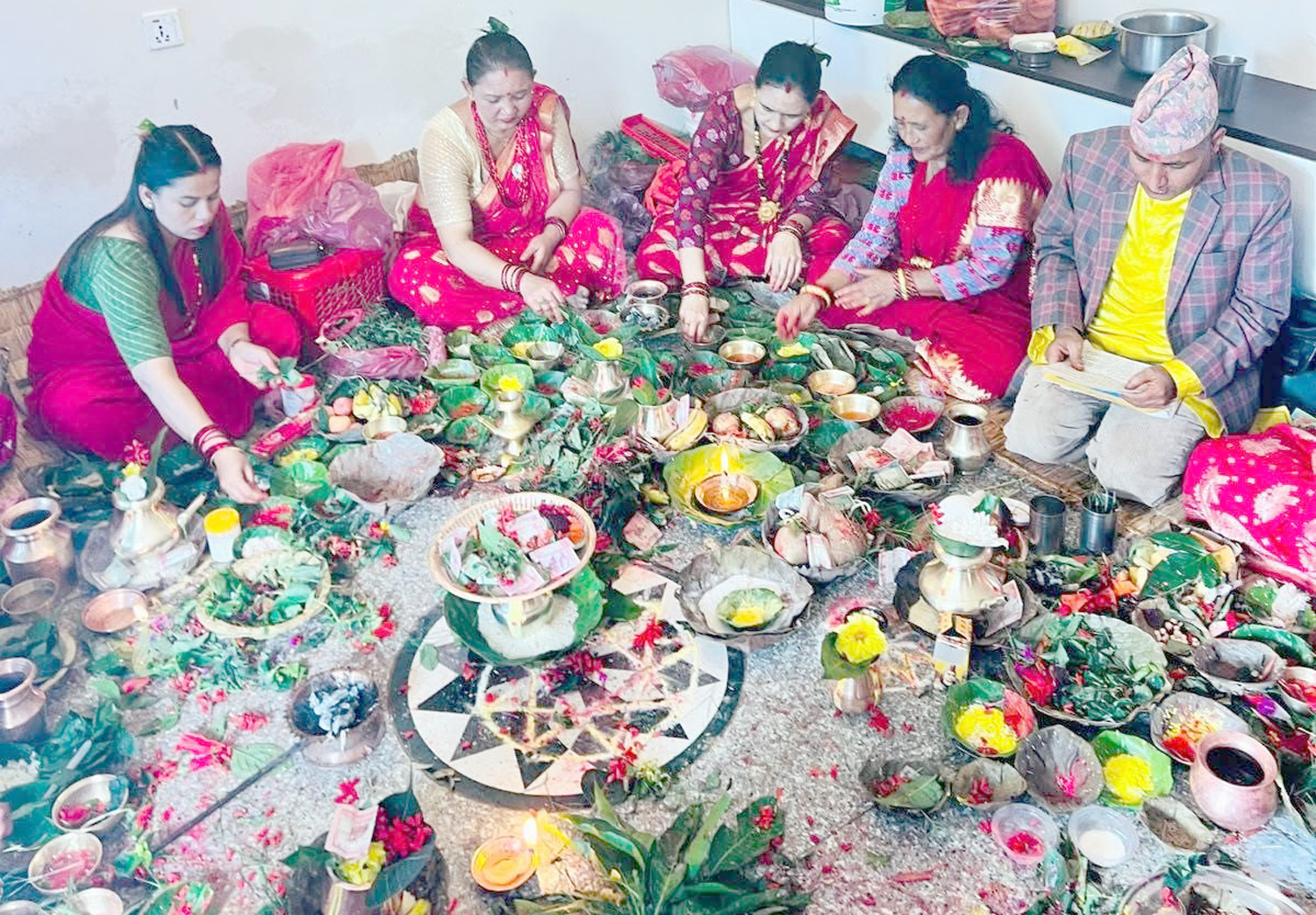 सप्त ऋषिको पूजा गरी ऋषि पञ्चमी मनाइयो