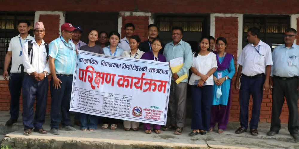 गढवाका अधिकांश किशोरीमा रक्तअल्पताको समस्या