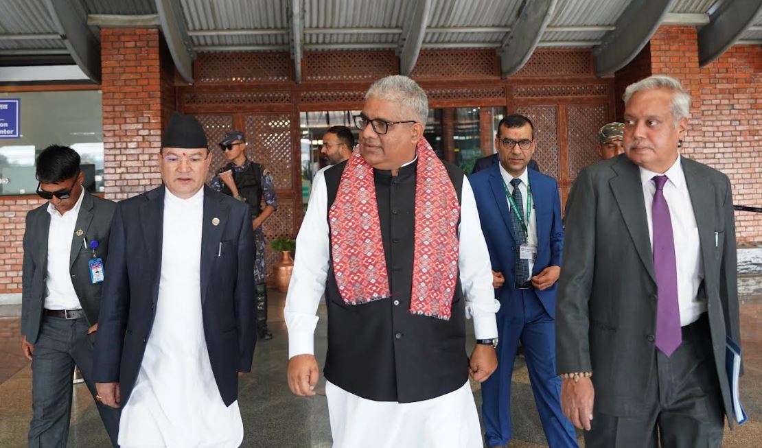 भारतीय वनमन्त्री यादव नेपालमा