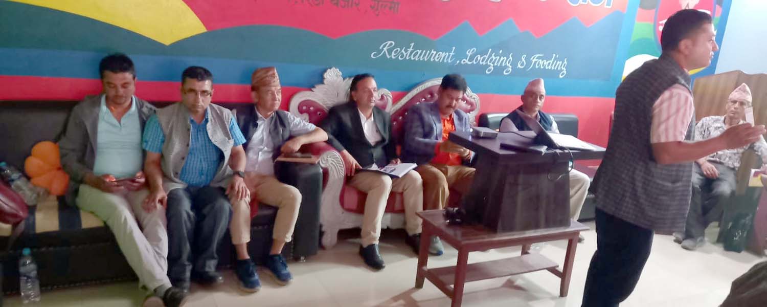 गुल्मीमा जरा अभियान  : कांग्रेस जरै देखि बलियो बन्दै