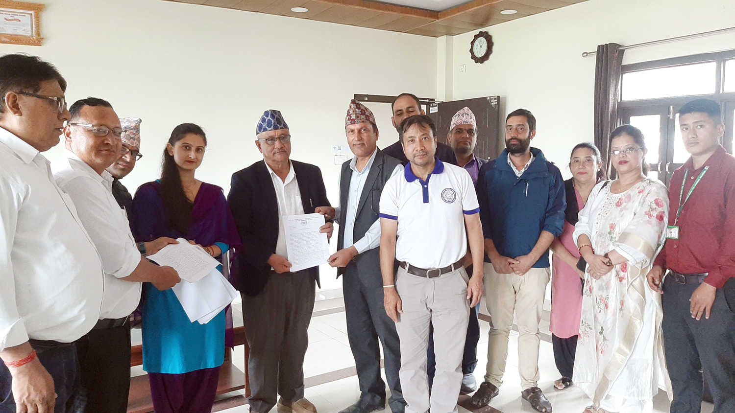 शिक्षा विधेयकमा असन्तुष्टि : प्याब्सन पाल्पाले बुझायो स्थानीय सरकारलाई ज्ञापनपत्र