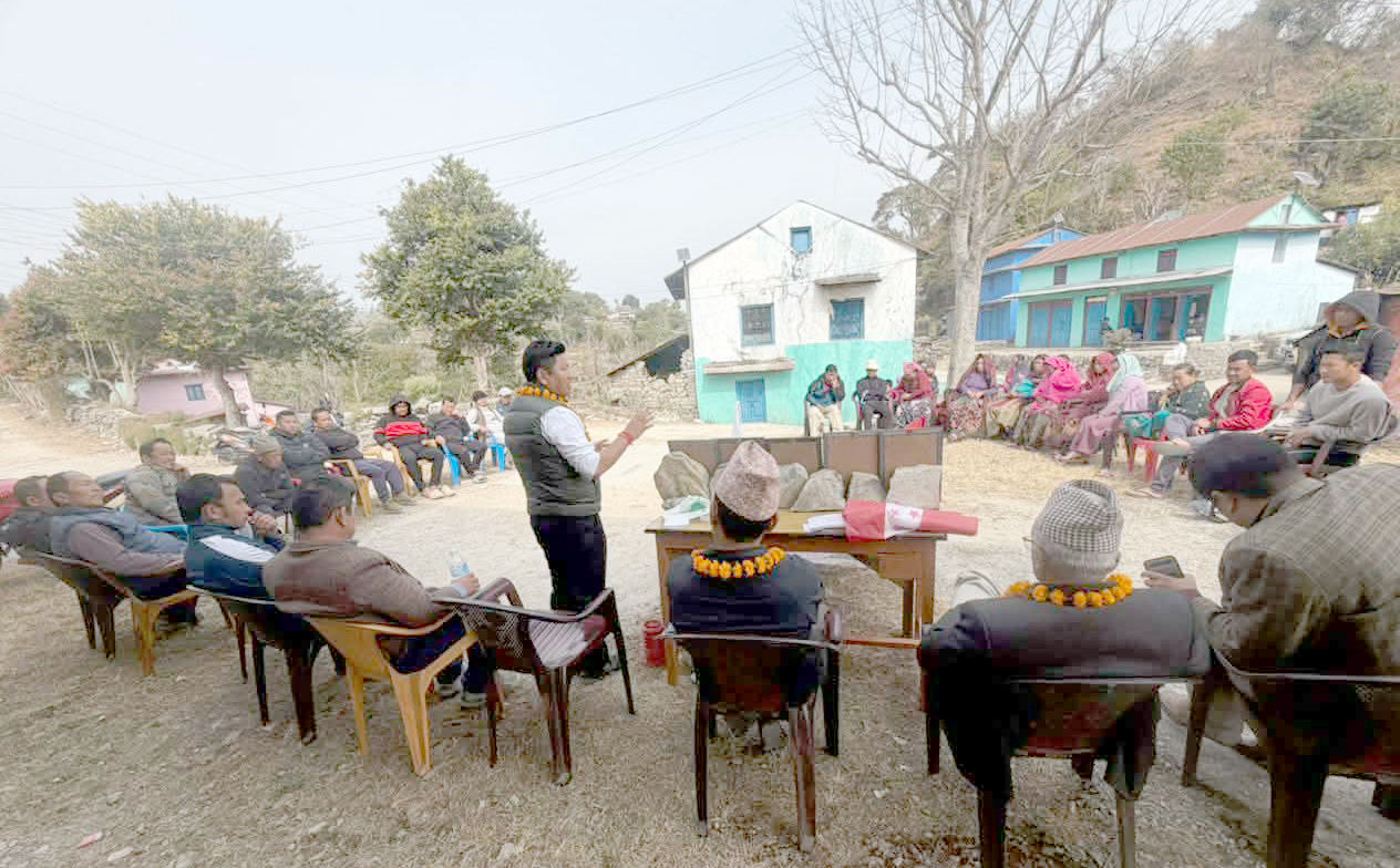 पाल्पा –१ मा सन्दीप रानाका योजना–‘बाँझो जग्गाको उपयोग गर्नेदेखि उद्योग प्रवर्धनसम्म’