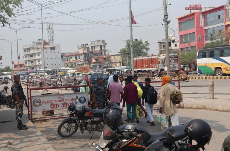 भन्सार कडाइपछि सुनौलीको नेपालतर्फका व्यवसाय चलायमान