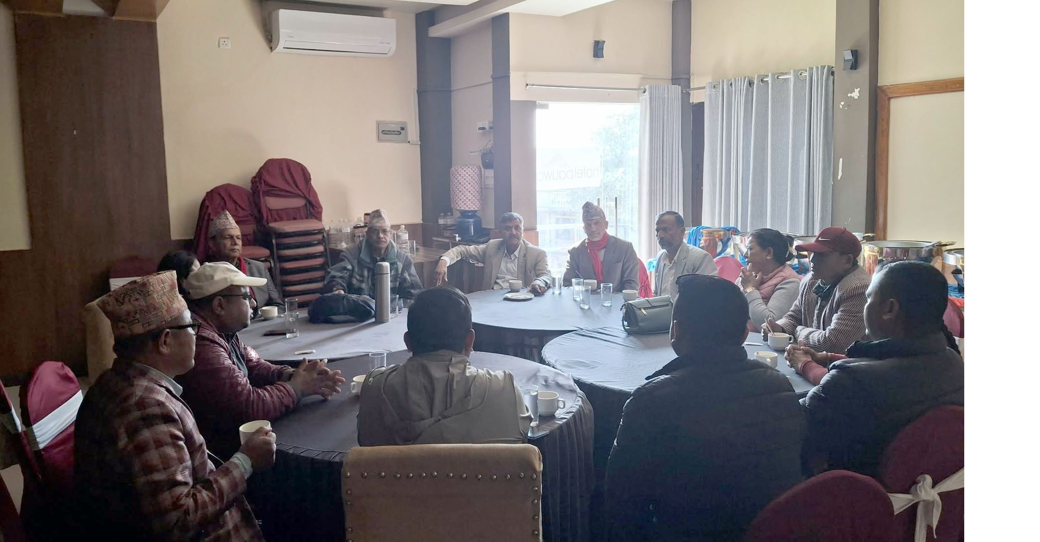 पाल्पा एमालेको निर्वाचन तयारी बैंठक, विभिन्न उपसमिति गठन